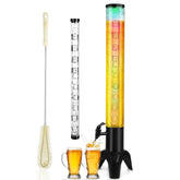 HUAFUNWIN Beer Giraffe Dispenser with full 3L tower for group gatherings