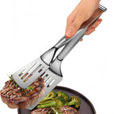 Huakai New Kitchen Tongs overview for versatile cooking and grilling.