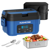 Hugmazing cordless lunch box with 1-2L container for hearty work meals