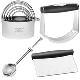 HULISEN biscuit cutter set offers precise cookie shapes for professional results.