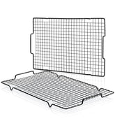 HULISEN cooling rack 16x10 with handle for easy transport and even cooling.