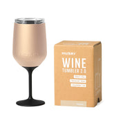 Huski Wine Tumbler 2.0 with detachable stem option for elegant or casual use.