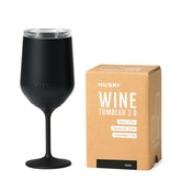 Huski Wine Tumbler 2.0 with detachable stem for stemmed or stemless sipping.