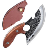 Huusk Ultimo knife with ultra sharp blade for precise slicing.