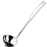 Hvanam soup ladle with pour spout for smooth pouring