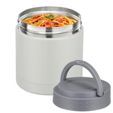 HWONMTE soup thermo wide mouth 10.5oz gray for easy filling and cleaning