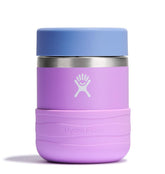 Hydro Flask 12 oz kids food jar in anemone purple keeps lunch fresh.