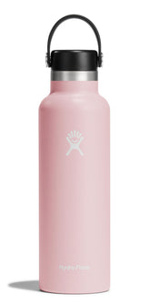 Hydro Flask 21 oz standard mouth bottle with a flexible handle for on-the-go hydration