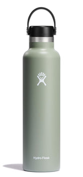 Hydro Flask 24 oz Agave Green bottle cap close for leakproof transport