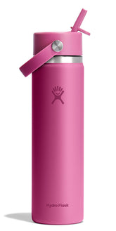 Hydro Flask 24oz Wide Mouth Reef Pink bottle for all-day hydration.