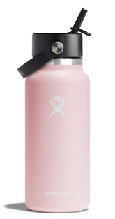 Hydro Flask 32 oz wide mouth bottle ready for ice and easy filling