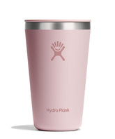 Hydro Flask All Around Tumbler pink press-in lid keeps spills at bay for on-the-go sipping.