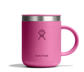 Hydro Flask Coffee Mug 12oz Reef Pink closeable lid for mess-free sipping on the go.