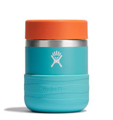 Hydro Flask Seaspray Blue 12 oz kid's food jar keeps lunches fresh.