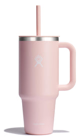 Hydro Flask Travel Tumbler with Handle offers a sturdy grip for on-the-go hydration