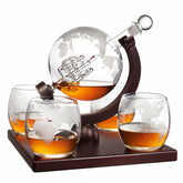 Hydro Gizmos Globe Decanter base with stand, a statement piece for refined home bars.