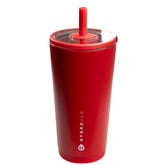 HydroJug Everyday Tumbler Alumni Red front view for daily use with portable, spill-resistant design