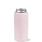 HydroJug Slim Can Cooler close-up shows insulation and secure lid for cold drinks