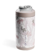 HydroJug standard can cooler in camo, outer view, keeps 16 oz cans cold and condensation-free.
