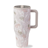 HydroJug Traveler ambidextrous lid for easy one-handed operation.