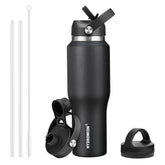 HYDROWION 32oz bottle front view showing grab-and-go design