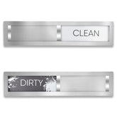 HYF DESIGN Clean Dirty Magnet on dishwasher door shows status at a glance.