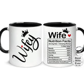 Hyturtle Wife mug 11oz front design for vibrant mornings