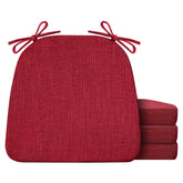 IASEAHK chair cushions set of four for dining chairs offer enhanced comfort.