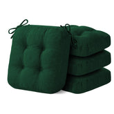 IASEAHK green tufted dining chair cushion for plush comfort during meals