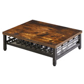 IBUYKE coffee pod drawer holder with wood top keeps pods organized and accessible on your counter.