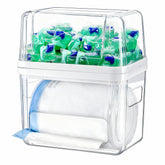 iCASA trash bag dispenser under-sink keeps bags accessible and organized
