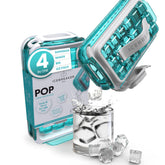 ICEBREAKER POP 2.0 no-touch ice tray enables hygienic serving.