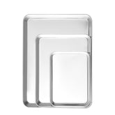 ICEICE 3-pack baking sheets in 9, 12, and 16 inches for versatile oven cooking.