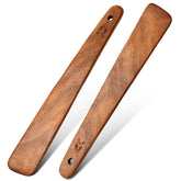 ICSTI teak spatula 12in flat spatula for easy flipping and sautéing