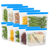 IDEATECH reusable sandwich bags with top seal for freshness