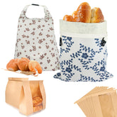 IELECMG bread bags with zipper provide breathable, secure storage for fresh bread.
