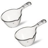 Iensen water ladle 1.5L green front view for versatile kitchen and garden tasks.