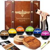 iEZZONE cocktail smoker kit with torch for effortless smoky cocktails
