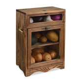 Ikee Design countertop storage with top-opening access for easy reach.