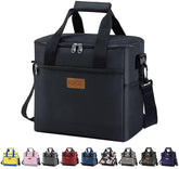 Iknoe large cooler bag open-top view for easy filling and quick access