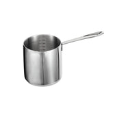 IMEEA milk warmer pot with spout for precise pours in Turkish coffee
