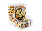 Inevibe Candy Dispenser top compartment keeps treats ready for quick grab-and-go.