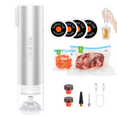 Inkbird vacuum sealer pump quickly removes air for fast sealing