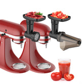 InnoMoon fruit and vegetable strainer attachment for KitchenAid, smooth sauces and puréed results