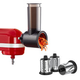 InnoMoon slicer attachment for KitchenAid enables effortless veggie slicing