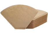 Irekamons 4-cone filter brown for 8-12 cup coffee with clean taste.