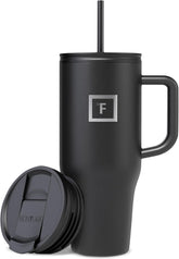 IRON °FLASK Co-Pilot 32oz mug with straw lid for spill-free on-the-go hydration.
