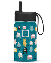 IRON °FLASK Kids water bottle with straw lid, easy sipping and leakproof.