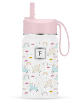 IRON °FLASK kids bottle with straw lid, sweat-free and ideal for school.