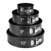 isheTao springform pan 4-inch for compact cheesecakes and tarts.